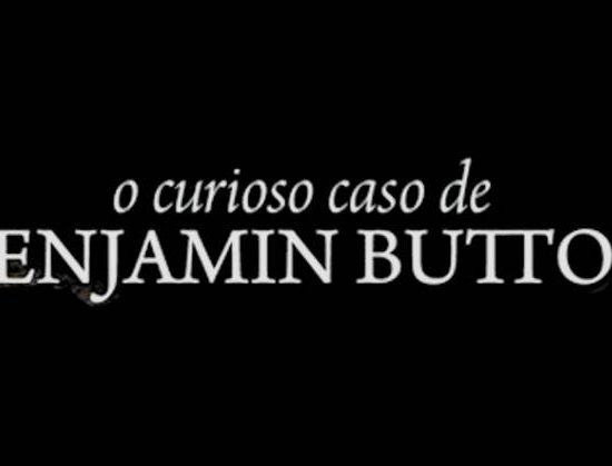 Banner do filme O curioso caso de Benjamin Button de F. Scott Fitzgerald