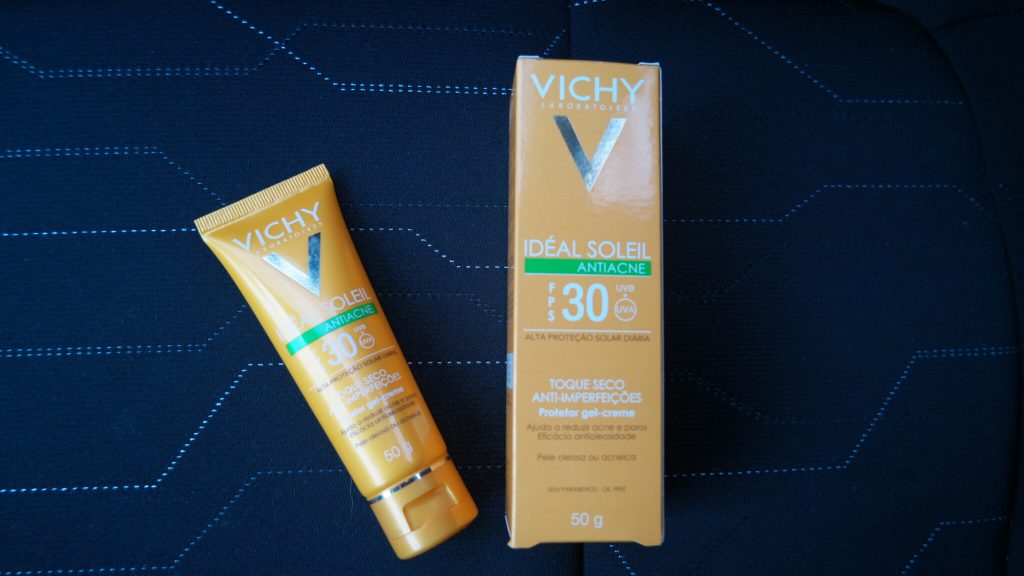 Protetor solar antiacne: Vichy Idéal Soleil Antiacne