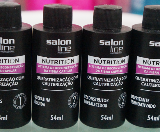 Como fazer cauterização no cabelo em casa - kit salon line